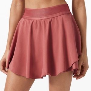 cherry tint court rival skirt lululemon